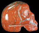 Polished, Red Jasper Skull #62623-2